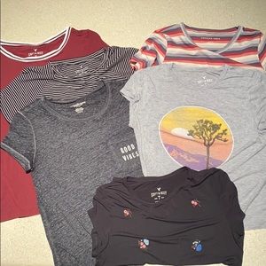 Six Soft & Sexy American Eagle Shirts